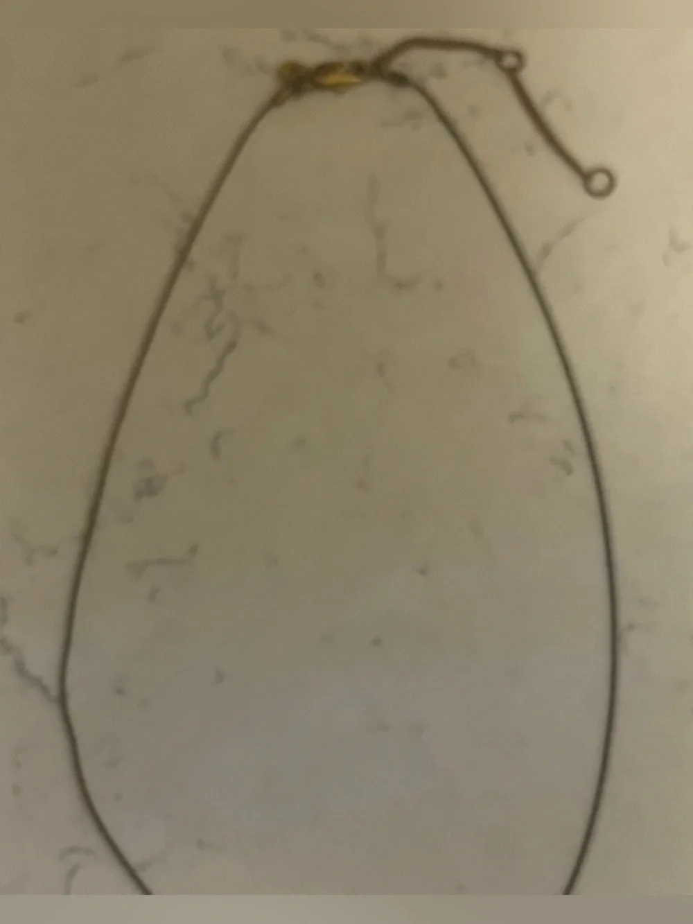 Madewell Gold Tone Chain Necklace With Mother Of Pearl Pendant - Picture 2 of 9